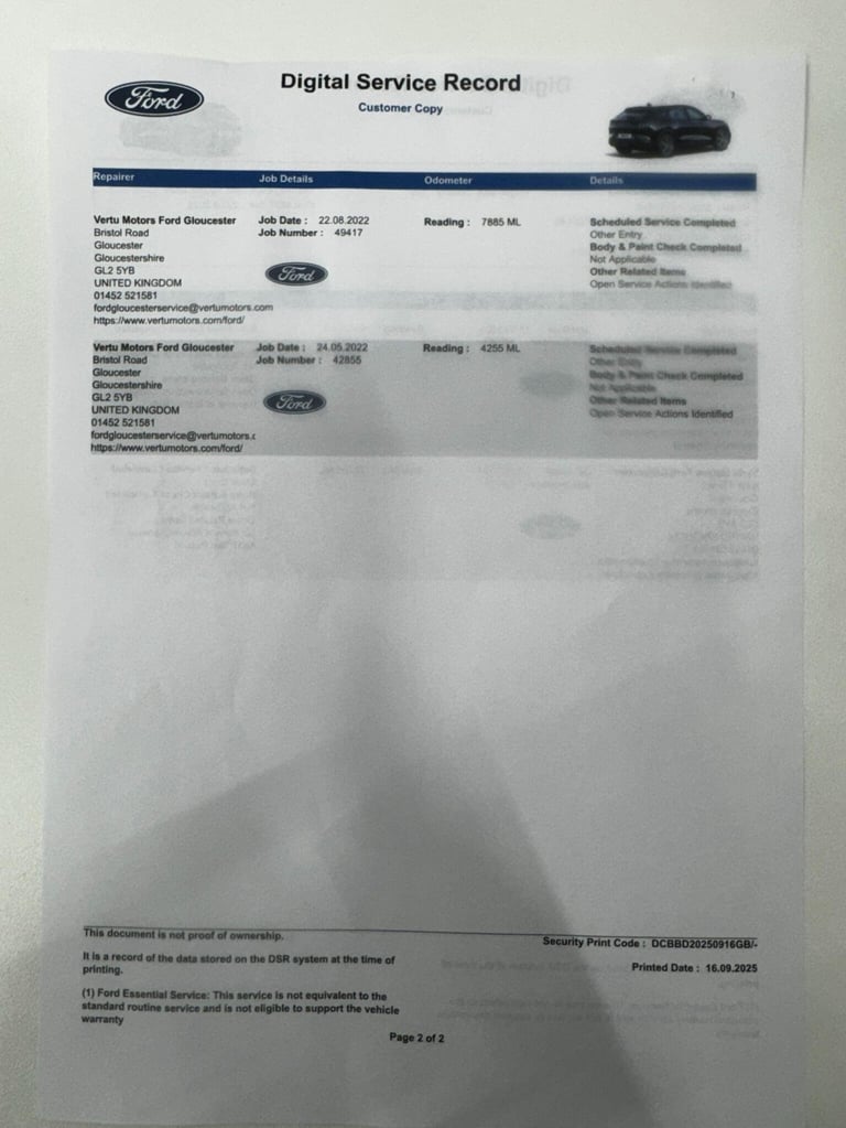 FORD MUSTANG Standard Range 70kWh 5dr 2021