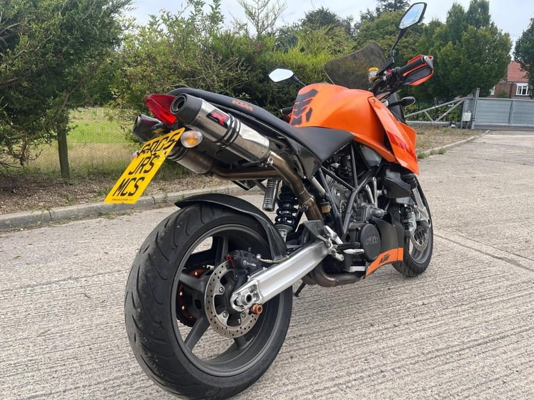 2005 05 KTM 990 SUPER DUKE NAKED SUPERDUKE ORANGE NEW MOT HPI CLEAR 