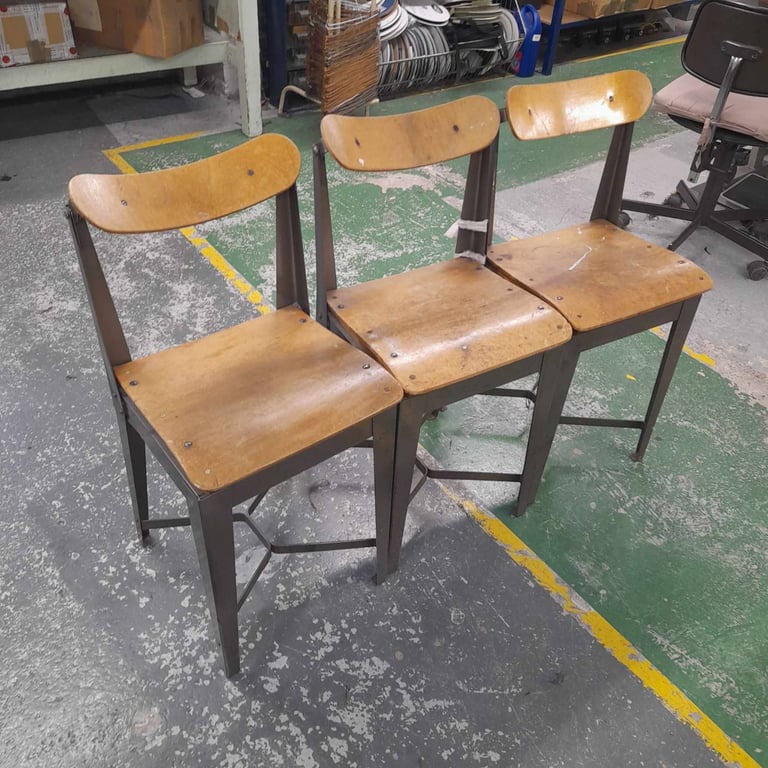 Vintage Industrial Stools