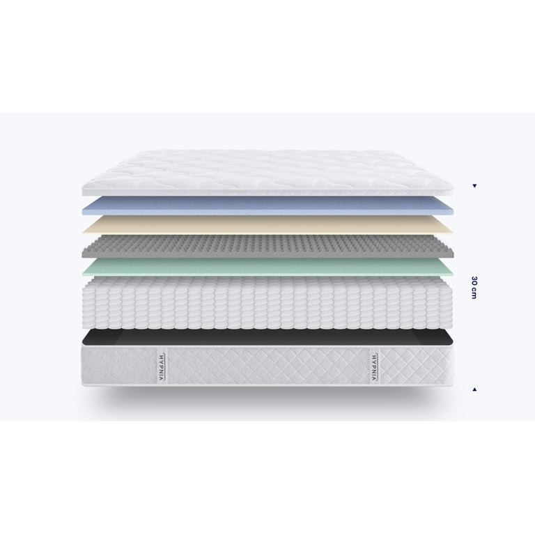 Hypnia Supreme Hybrid Mattress King 150x200cm Medium Firm RRP £670
