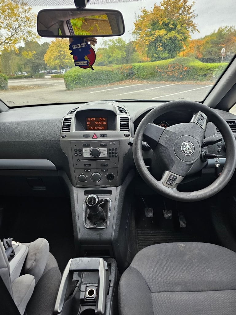 Vauxhall, ZAFIRA, MPV, 2008, Manual, 1598 (cc), 5 doors