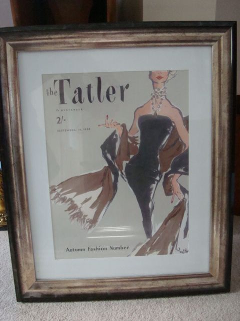 The Tatler September 14th 1955 - Art Print Frame Size 59cm x 49cm