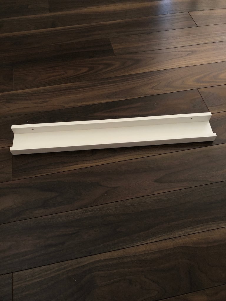 image for Habitat White Wood Shelf 60cm x 8cm wide 