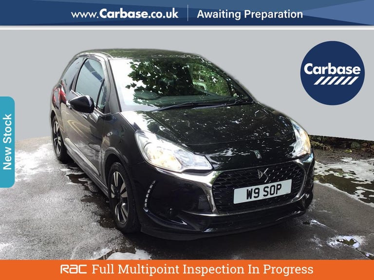 image for 2017 DS Automobiles DS 3 1.2 PureTech Chic Hatchback 3dr Petrol Manual Euro 6 (82 ps) SUV Manual