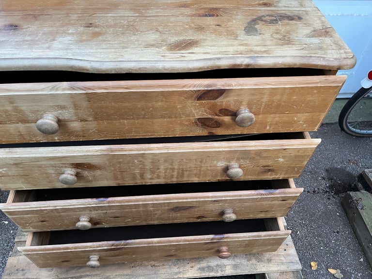 Pine drawers