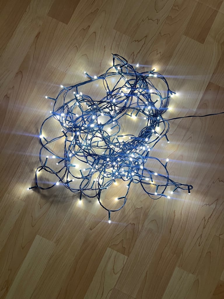 image for 200 Christmas Lights (bright white) 