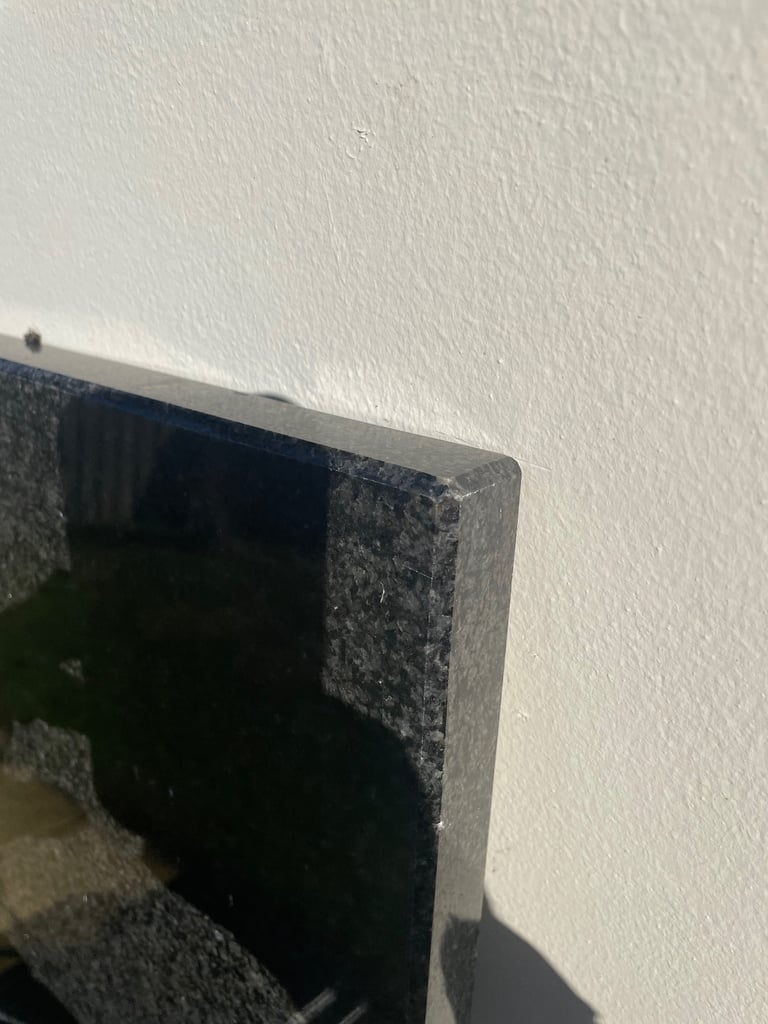 Black Granite Kitchen Worktop – 152cm cm x 60cm x 3cm – £75 (Collection Only)