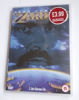 In SHRINK DVD - ZARDOZ (1974) - John Boorman film - Sean Connery - 15 cert - sci-fi adventure