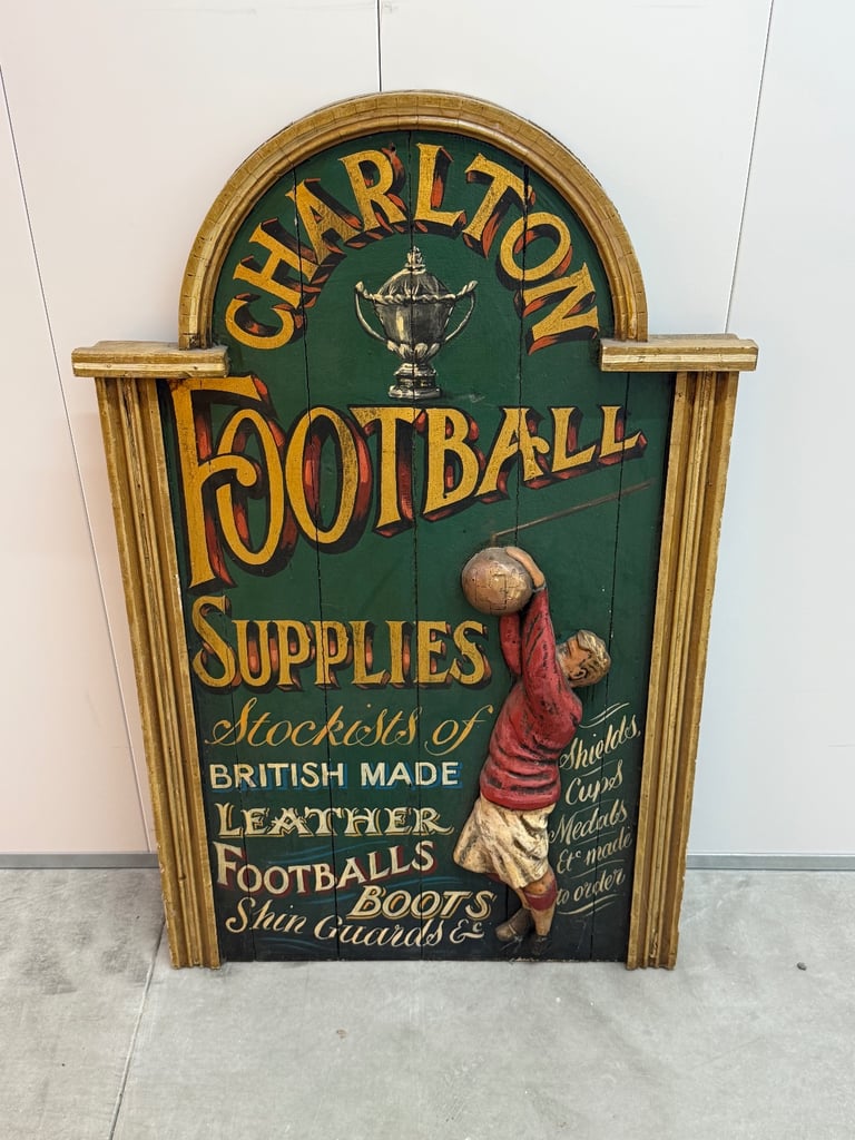 image for Charlton Football Supplies Wooden sign