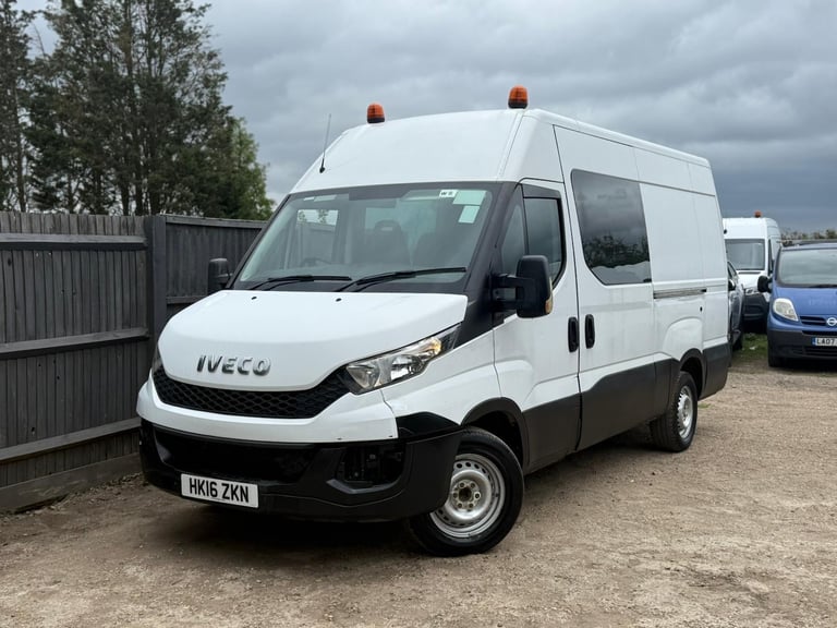 2016 Iveco Daily 2.3 High Roof WELFRE VAN + TOILET + 38K + CAMPER Crew Van Diesel Manual