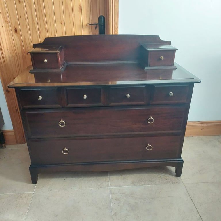 image for Stag 8 Drawer Longboy Chest With Raised Top Gallery 