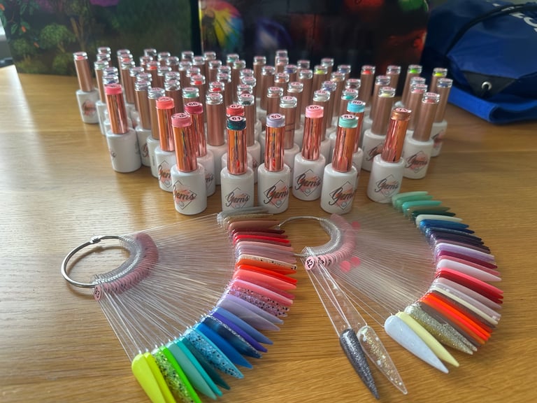 image for 82 gems nail systems gel polish collection