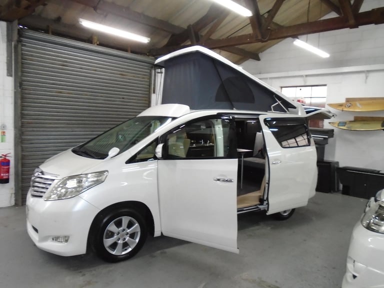image for 2008 TOYOTA ALPHARD CAMPER VAN,MOTORHOME~~OFF GRID SOLAR~ULEZ FREE~7 SPD~