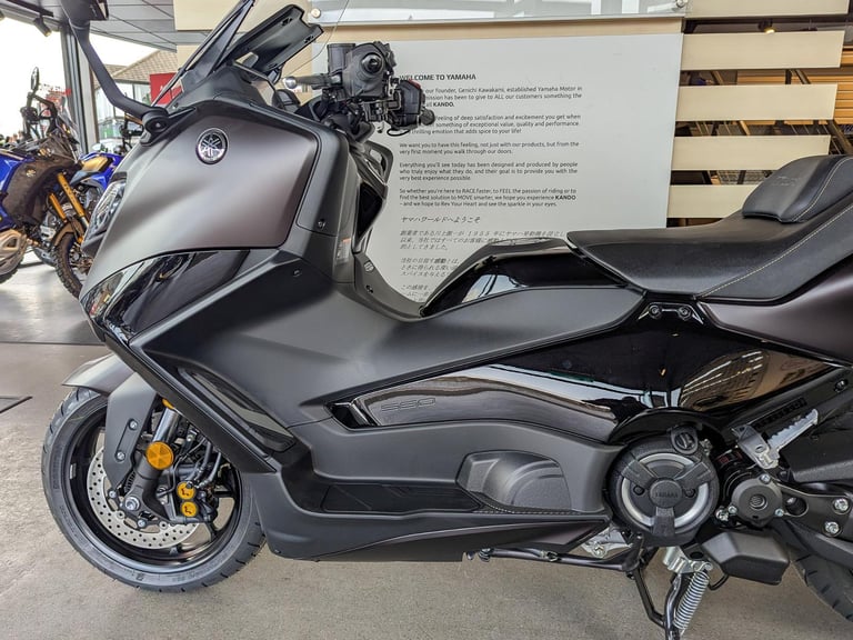 IN STOCK NOW! - NEW Yamaha TMAX Tech MAX. Dark Magma. £14,000 On The Road