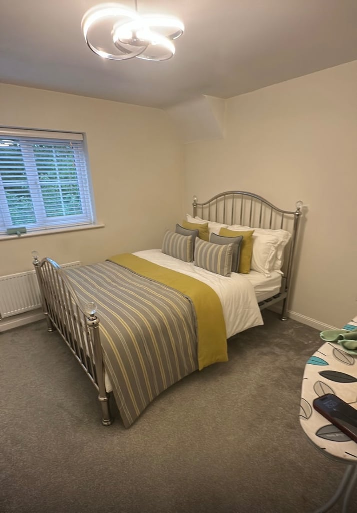 image for King Size Bed + Mattress 