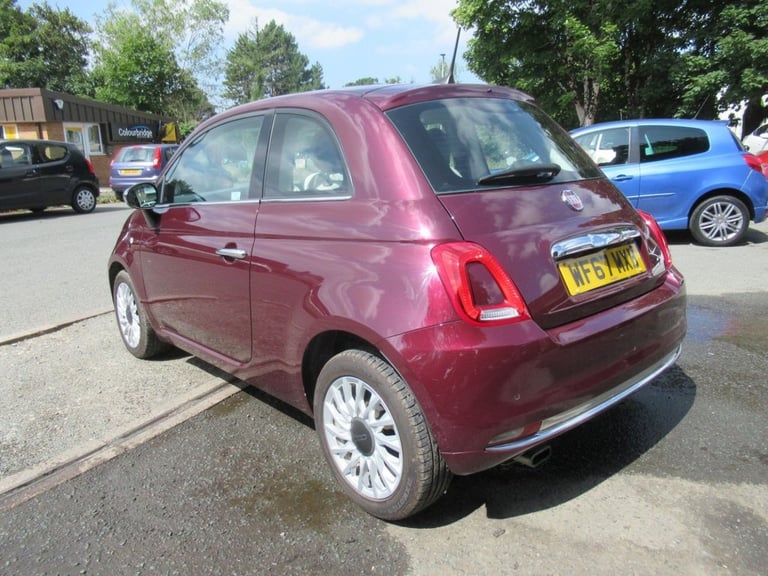 2017 67 FIAT 500 1.2 LOUNGE HATCHBACK 3DR PETROL MANUAL EURO 6 (S/S) (69 BHP)