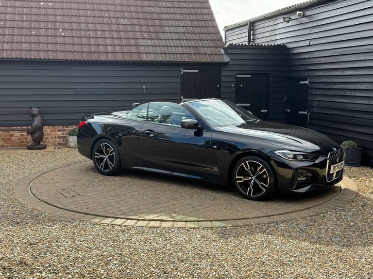 2021 BMW 4 Series 2.0 420i M Sport Convertible 2dr Petrol Auto Euro 6 (s/s) (184 ps) Convertible ...