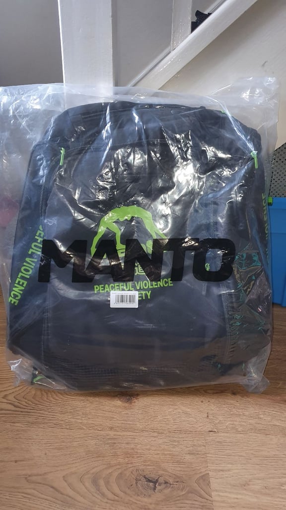 Backpack Manto SOCIETY Convertible XL Black-green