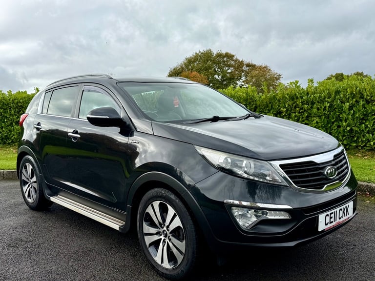 2011 KIA SPORTAGE FIRST EDITION BLACK 2.0 PETROL 4X4 ULEZ AWD HEATED LEATHER FSH