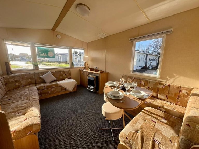 SITED STATIC CARAVAN FOR SALE - MOVE IN WITHIN 7 DAYS RHYL TOWYN PRESTATYN 
