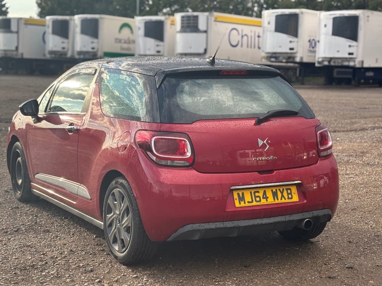 2014 Citroen DS3 1.2 PureTech Dsign 3dr HATCHBACK Petrol Manual