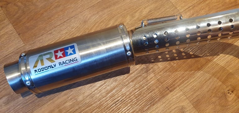 Honda Monkey 125cc aftermarket stainless steel exhaust 