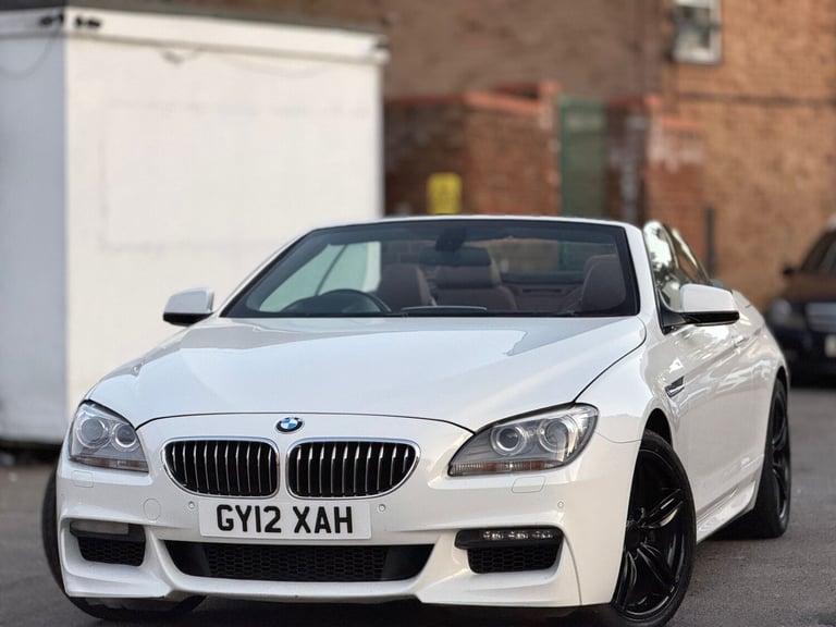 2012 BMW 6 Series 640d M Sport 2dr Auto CONVERTIBLE Diesel Automatic