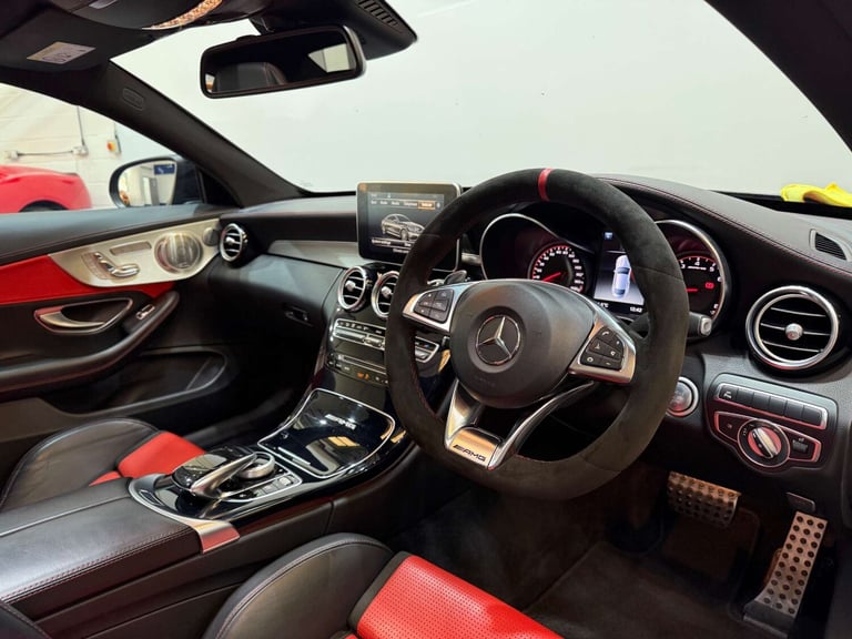 2017 Mercedes-Benz C Class 4.0 C63 V8 BiTurbo AMG S (Premium) Coupe 2dr Petrol SpdS MCT Euro 6 (s...