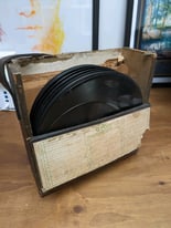 Gramophone Records box of