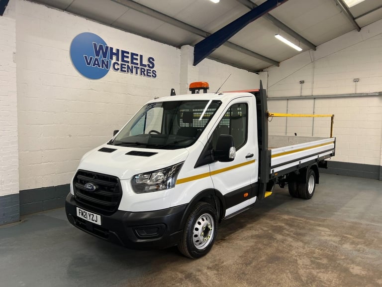 2021 Ford Transit 2.0 350 EcoBlue HD Leader RWD L4 Euro 6 (s/s) 2dr (DRW) Dropside Diesel Manual