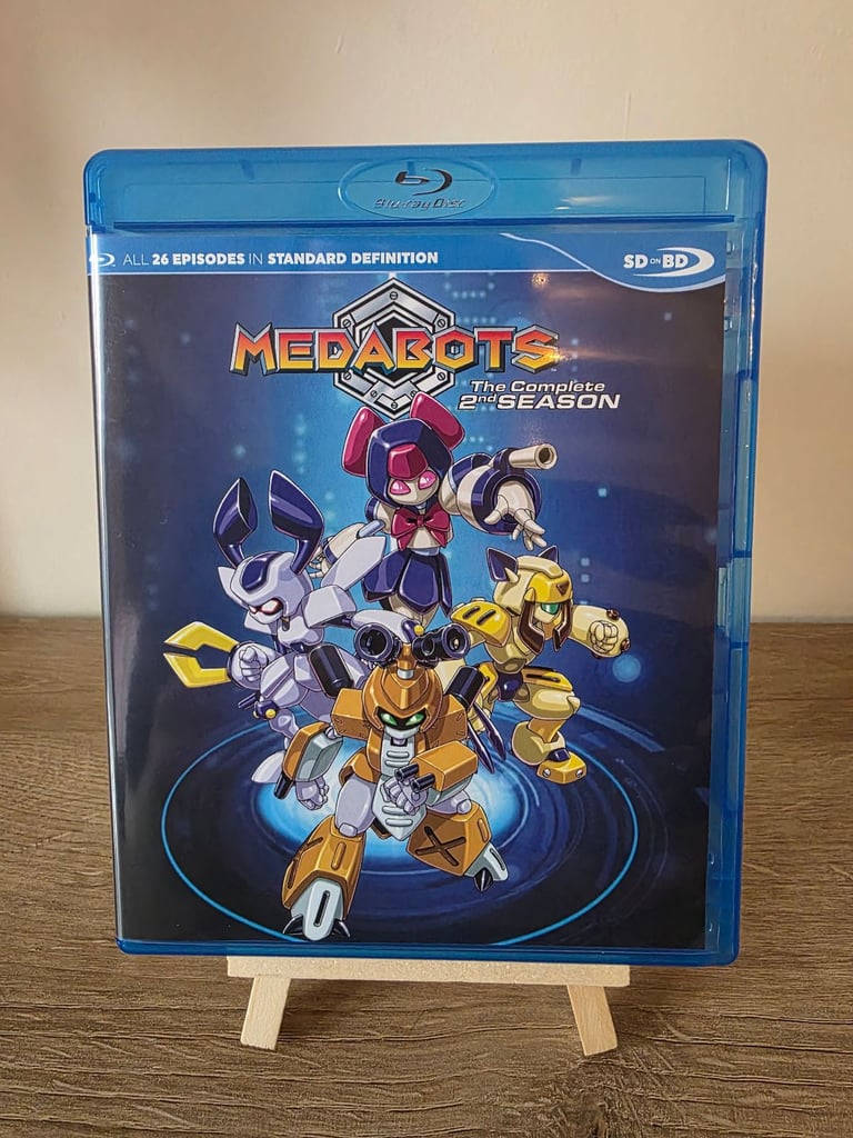 Medabots season 1,2,3 complete bluray sets (discotek)