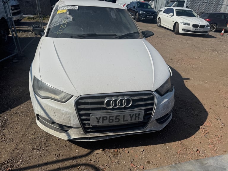 Audi a3 2 door 1.6 tdi 2015 white BREAKING FOR PARTS 