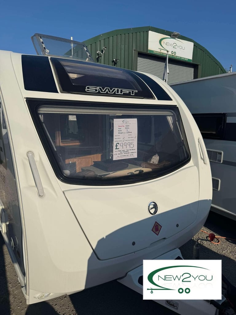 2014 Sprite Major 4- 4 berth Caravan - STOCK E064 - 1 YEAR WARRANTY