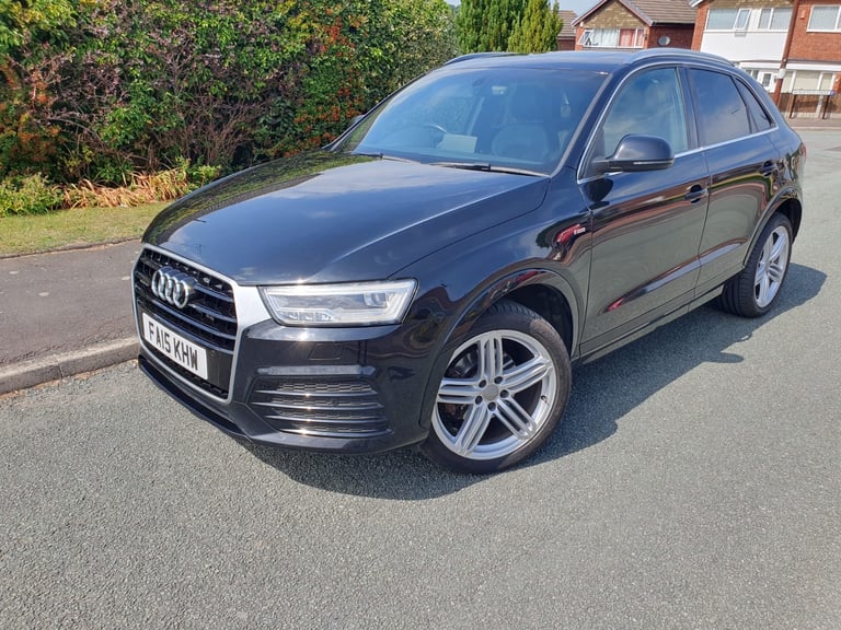 2015 Facelift*Audi Q3 S-Line +*Quattro 4WD*Rare Panoramic roof*2.0 TDI 150 BHP*Only 96k