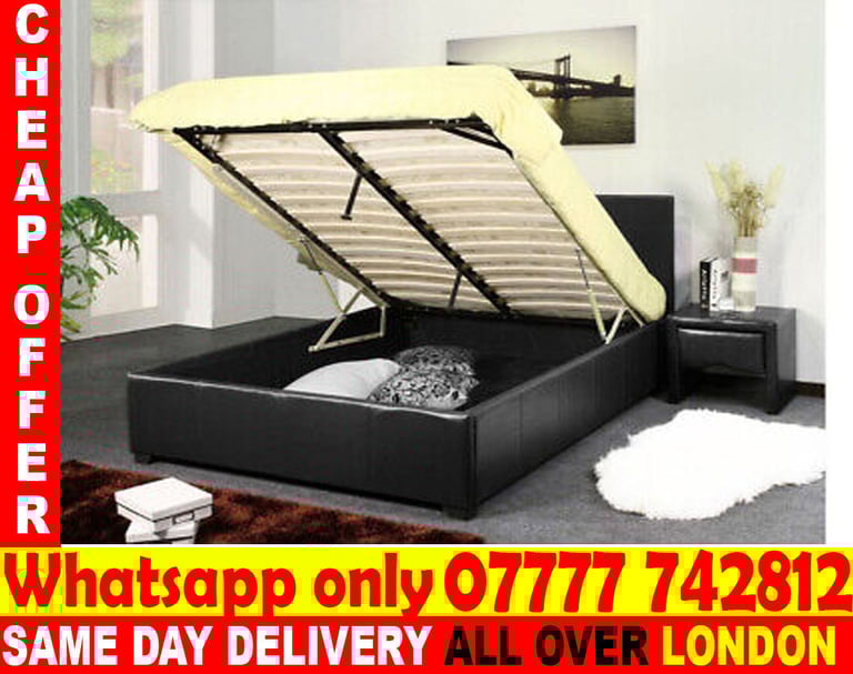 image for - NEW DOUBLE - SMALL DOUBLE - AND SINGLE BED AND MATTRESS WITH STORAGE (WEV