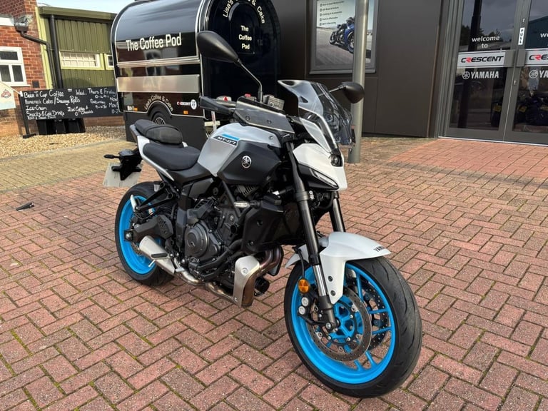 YAMAHA MT-07 Y-AMT 2025 - 1 OWNER - 249 MILES - ICE STORM - EXTRAS FITTED