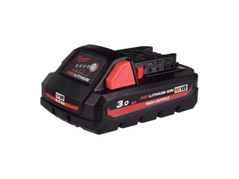 NEW Milwaukee M18 Red Lithium HIGH OUTPUT CP3.0 Battery, 3.0Ah Brand new