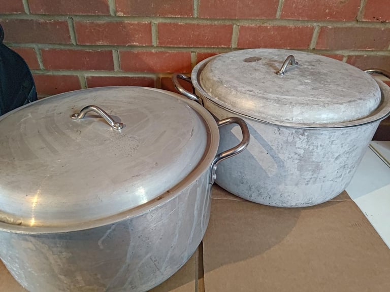 image for aluminium cooking stock pot heavy duty mid size