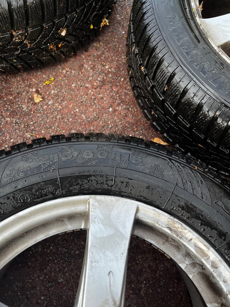 image for Ford Galaxy Winter Tyres and Alloys. Dezent alloys and Dunlop Tyres