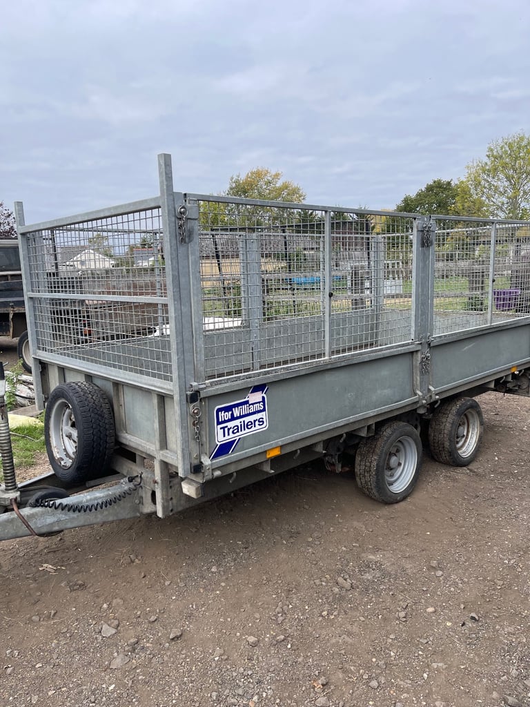 image for Ifor Williams trailer 12 x 5 6 LED lights Ramps 