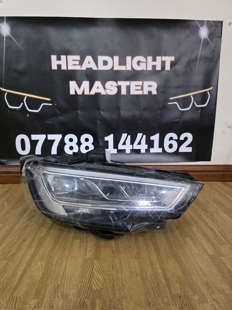 Audi A3 S3 RS3 S line LED headlight 17-19 DRIVERS SIDE