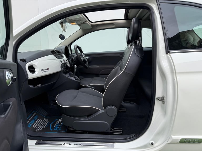 2015 Fiat 500 0.9 TwinAir Lounge 2dr Dualogic CONVERTIBLE PETROL Automatic