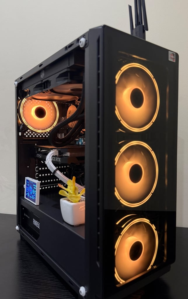 image for Gaming Pc - Rtx 4060 - Ryzen 7 5700x - 32gb ram - 1tb m.2 - Windows11pro/wifi