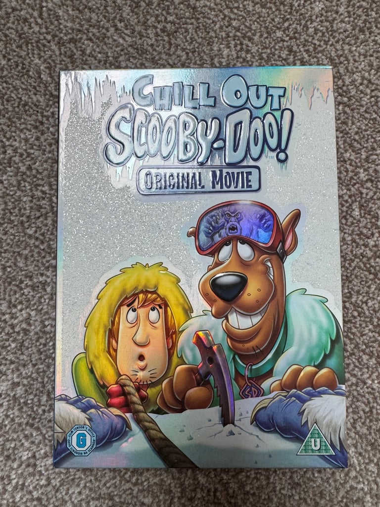 Vintage Scooby Doo money box, mystery machine van, dice roller DVD
