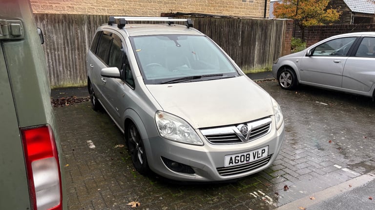 Vauxhall, ZAFIRA, MPV, 2008, Manual, 1796 (cc), 5 doors