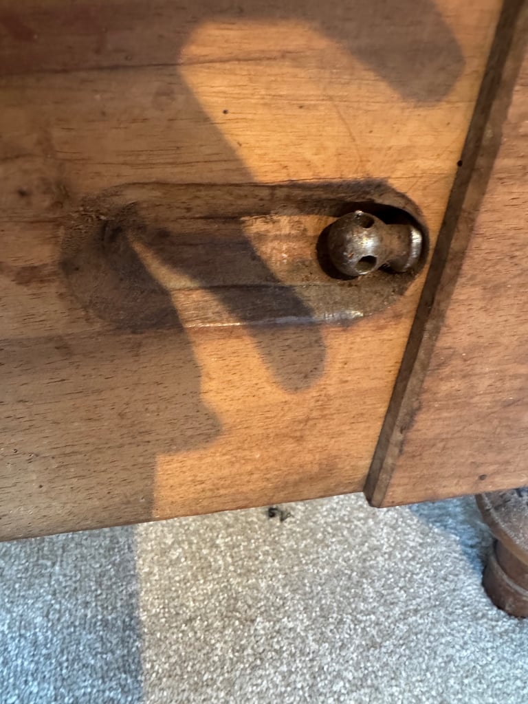 Antique French double bed 