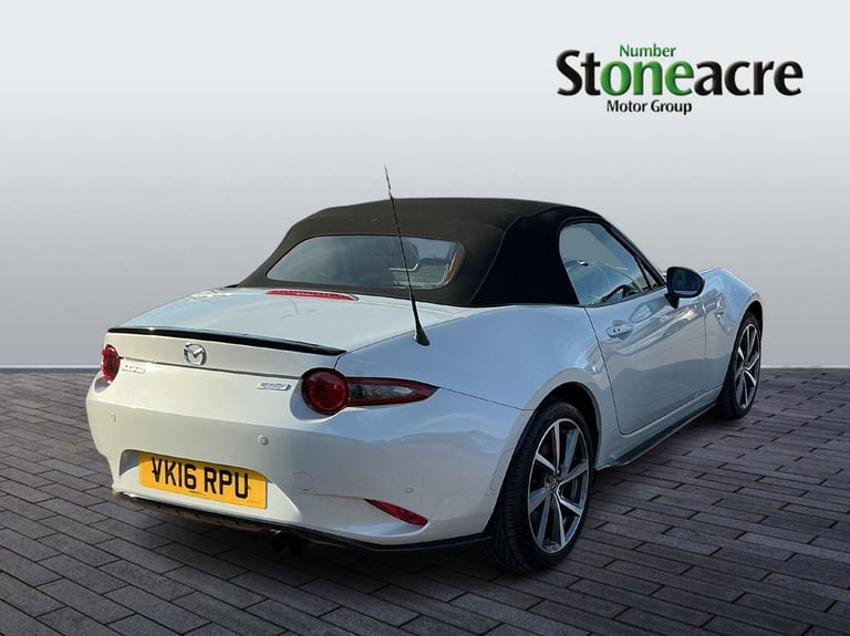 2016 Mazda MX-5 2.0 SKYACTIV-G Sport Recaro Convertible 2dr Petrol Manual Euro 6 (160 ps) CONVERT...