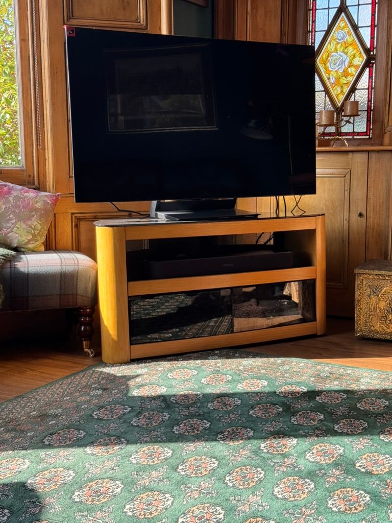 John Lewis TV furniture stand - Excellent condition. £20! Genuine bargain.