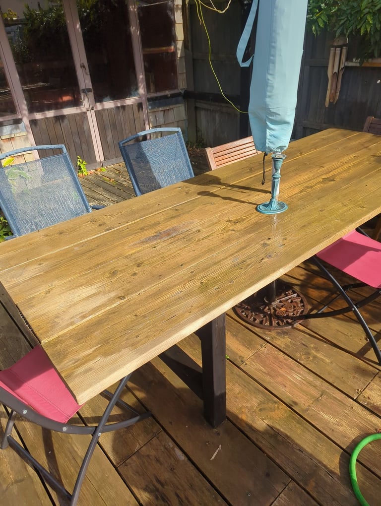 Large scaffold plank table for sale