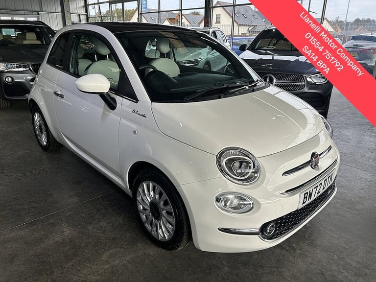 2023 Fiat 500 1.0 Mild Hybrid Dolcevita [Part Leather] 3dr HATCHBACK PETROL Manual